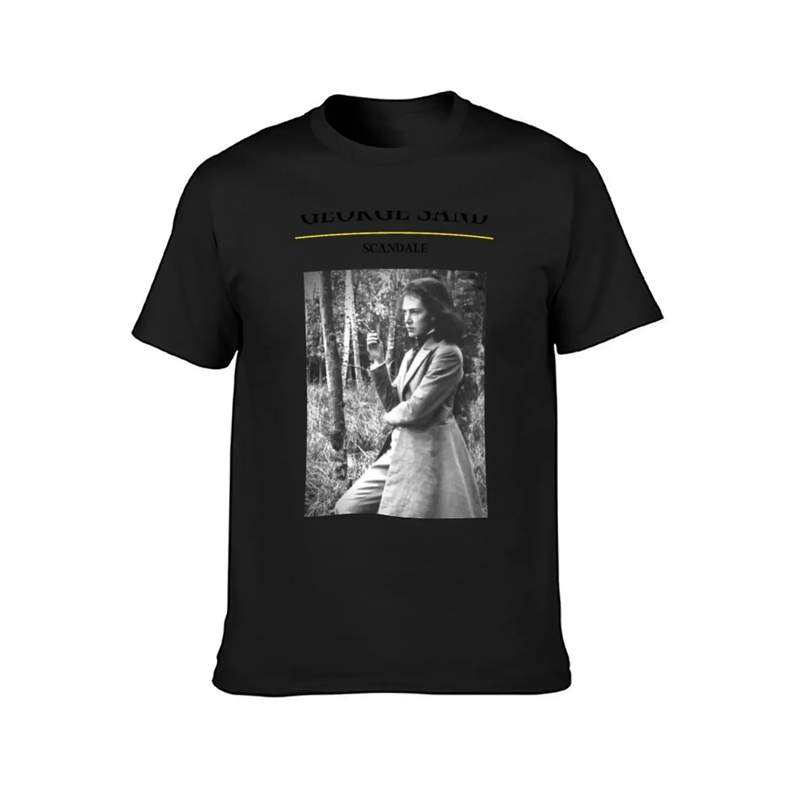 George Sand - Scandalous Woman T-Shirt anime t shirts graphic shirts shirts men graphic