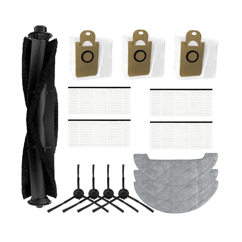 Spare Parts Accessories Set For Ihome Autovac Nova/Halo, AIRROBO T10+ Ultenic T10, Laresar L6 Pro