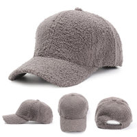 Women Men Thicken Warm Street Wool Hip Hop Cap Peaked Hat Baseball Cap Hats & Caps