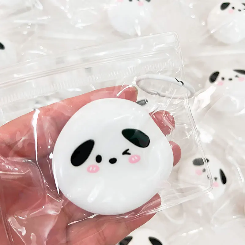 น่ารัก Mini สุนัขความเครียดบรรเทาของเล่นนุ่มตลกบีบ Soft Liquid Ball ของเล่นการ์ตูนลูกสุนัข Mochi ช้า Rebound ของเล่นสําหรับของขวัญเด็ก