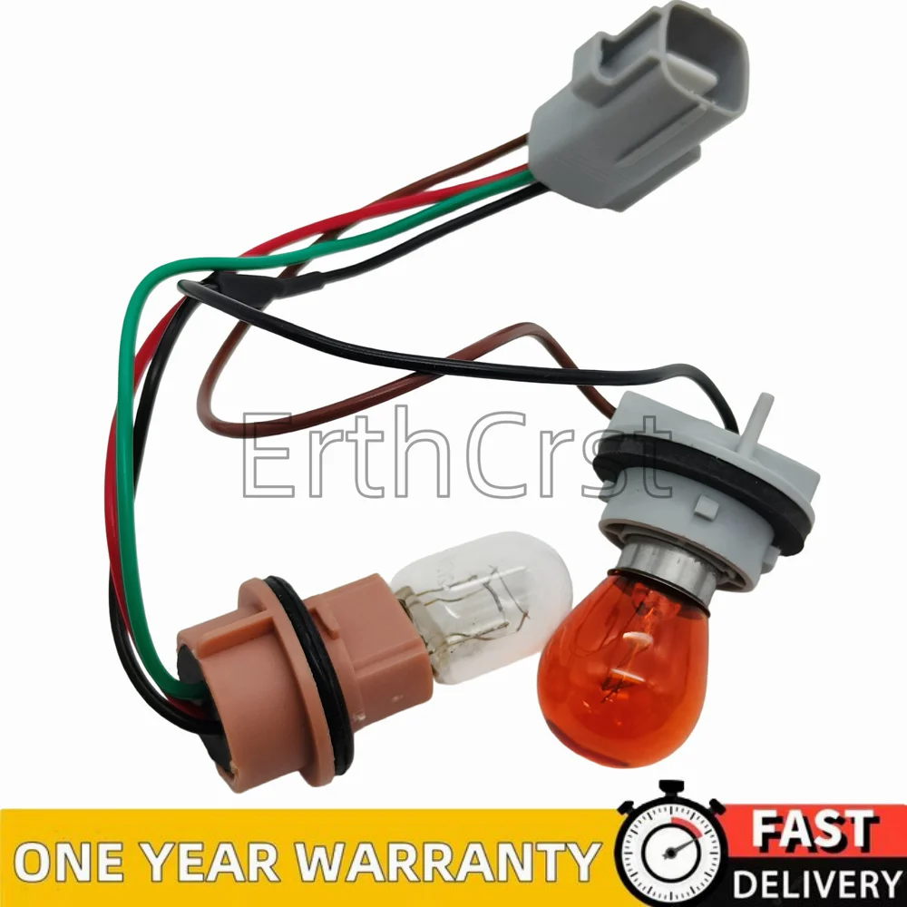

For Mitsubishi Pajero V73 V77 Rear Bar Light Bulb Wiring Harness Socket Rear Bumper Light Bulb Plugs