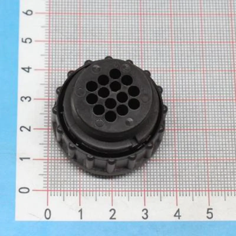 Circular Power 14-core circular plug socket Waterproof Connectors 183039-1 Housing 600 VDC 14 Position Pin
