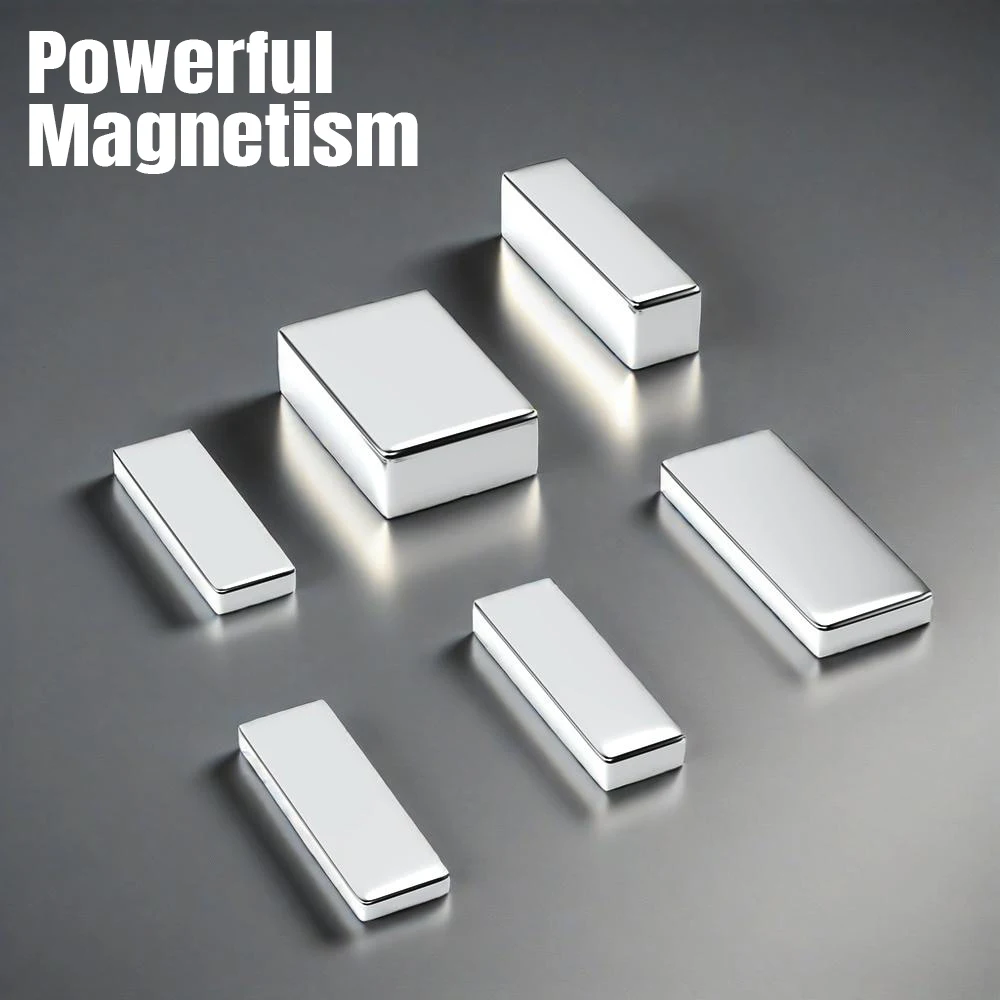 Powerful Neodymium Magnet Block N35 NdfeB Permanent Magnetic imanes Super Strong Fridge Magnets DIY ﻿30x10x3 30x10x5 30x20x10mm
