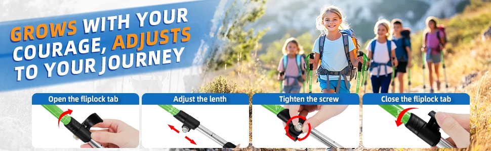 kids walking sticks