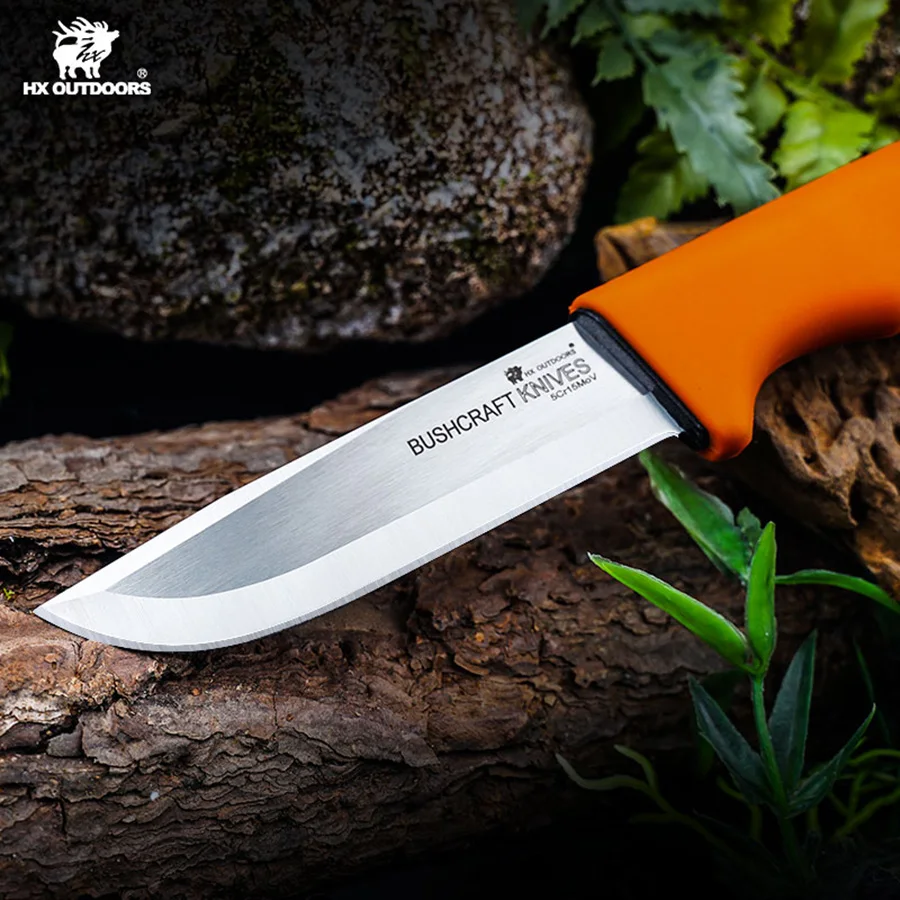 HX OUTDOORS Survival Master IV 5CR15 Stainless Steel Camping Hunting Survival Tourist Knife Hand Tools 58HRC Tactical Knives