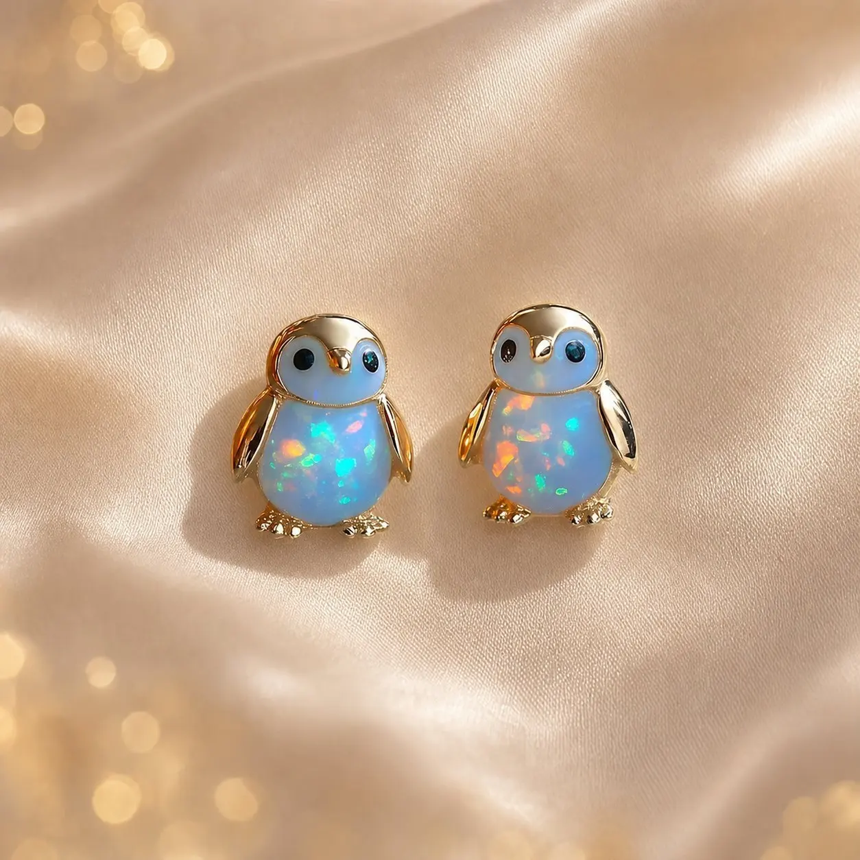 ZAKOL 1 Paar Niedliche Pinguin-Frosch-Ohrstecker, Exquisiter Tierschmuck, Alltagsaccessoires, Geburtstagsgeschenk – Detail 5