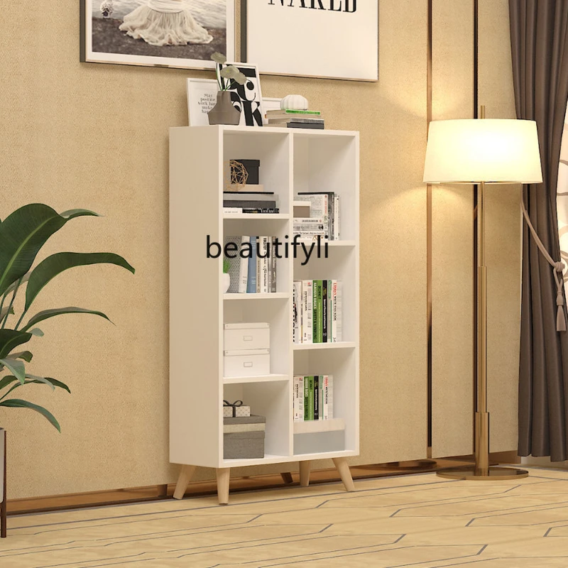 

LBX Simple Tree-Shaped Floor Bookshelf and Storage Shelf Multi-Functional Simple Modern Bookcase Storage Cabinet