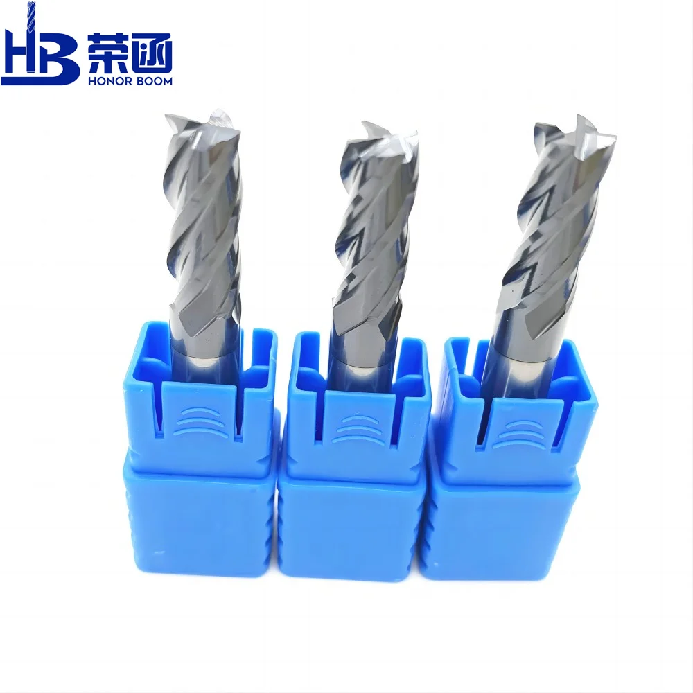 HRC45,4F 1 2 3 4 5 6 8 10 End Mills Cutting Tools, Milling Cutter, Solid Carbide, Steel, Alloly Tungsten steel mills