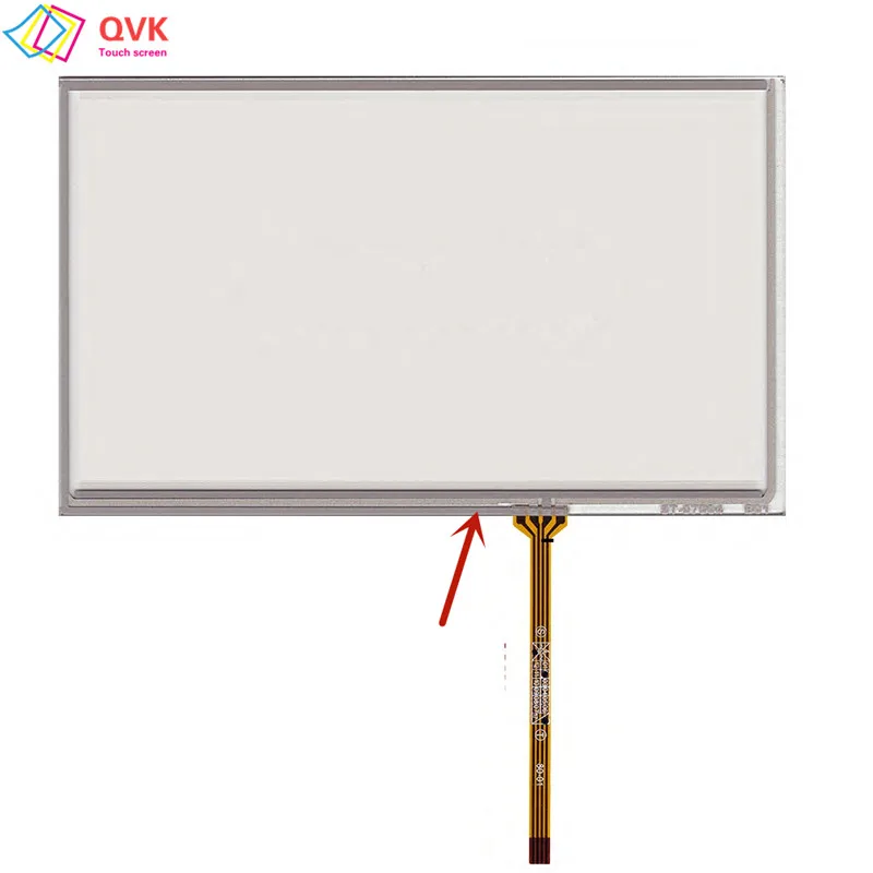 QVK 7 inch 164*99mm New radio multimedia player capacitive touch screen digitizer For Korg PA600 PA900