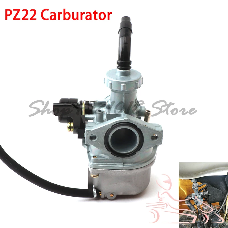 

High Performance KF PZ22 22mm Carburetor Carb for Motorcycle Dirt Bike Scooter ATV QUAD 125cc HK-108