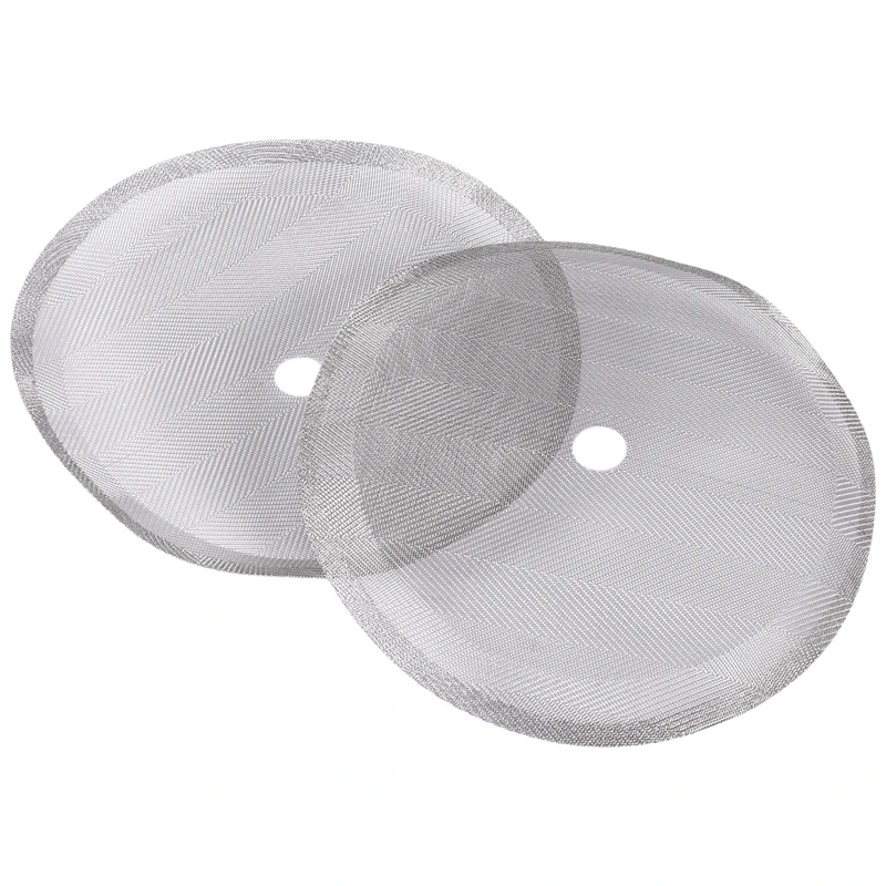 A21I-2 Packs French Press Replacement Filters Mesh Screen Perfect For 34 OZ,8 Cup French Press