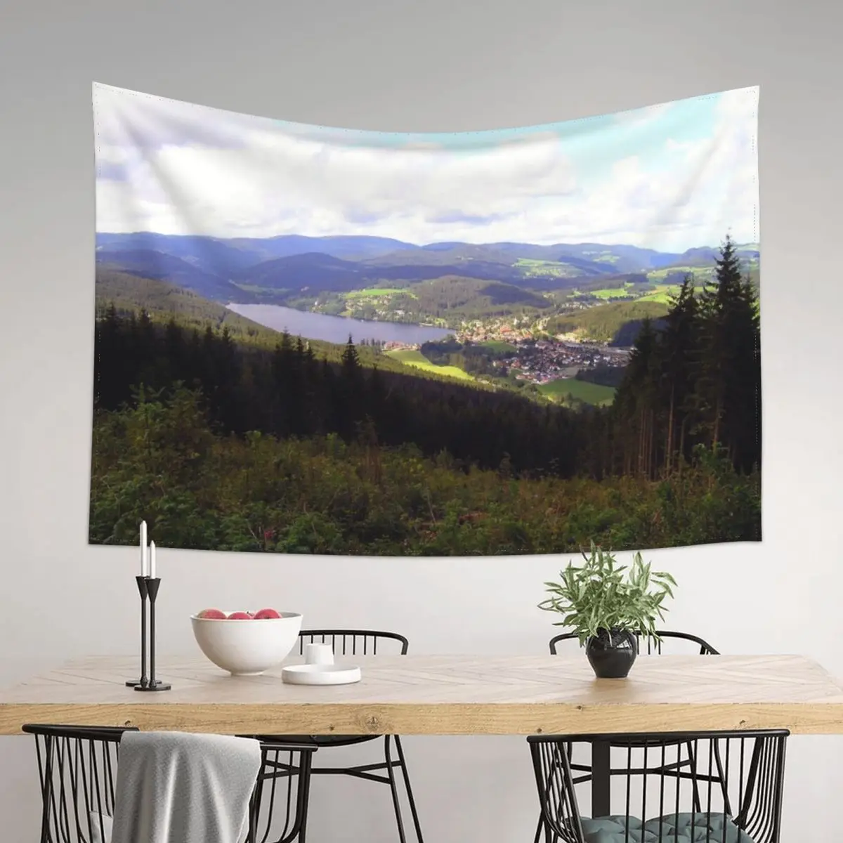 

Photo landscape Titisee Tapestry Wall Decoration Items Decoration Bedroom House Decorations Tapestry