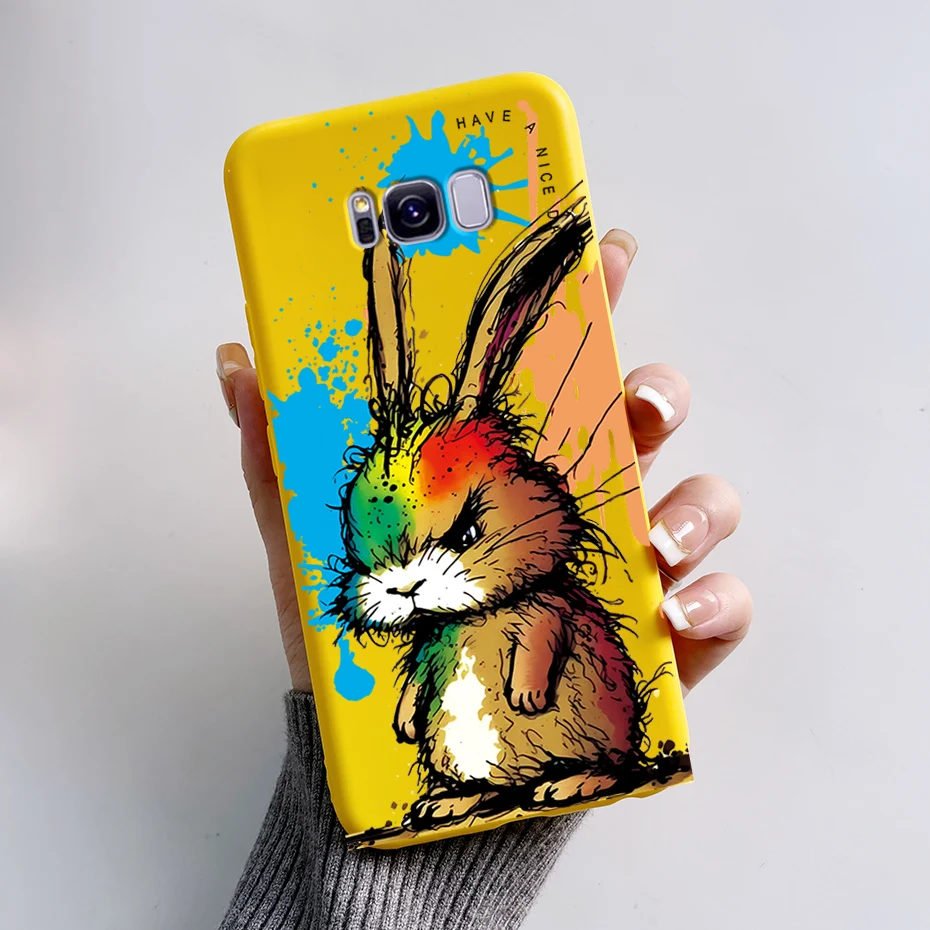 Case For Samsung S8 Plus S8+ Coque Galaxy S8 TPU Soft Silicone Funda Phone Case For Samsung Galaxy S 8 S8 Plus Cover Capa Bumper