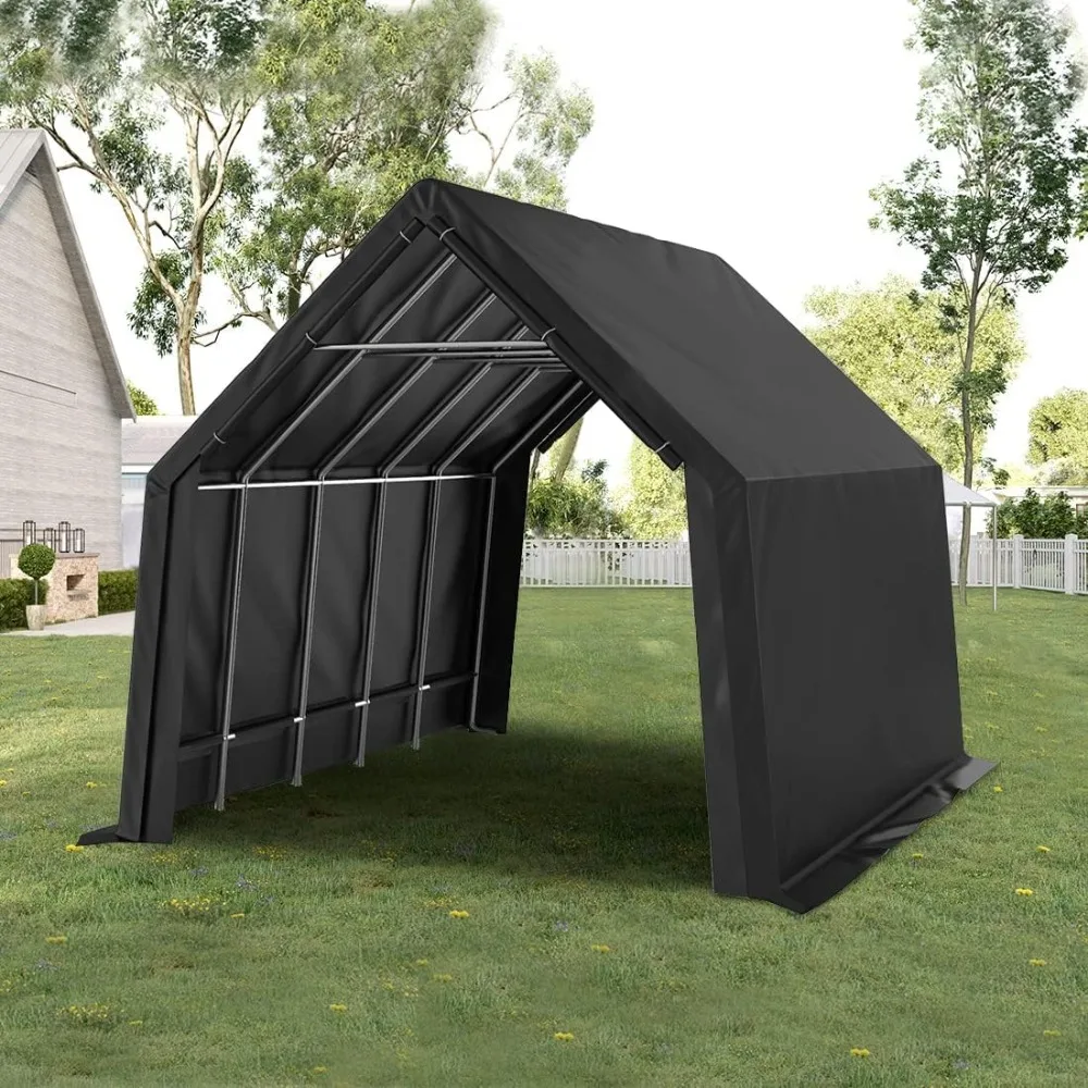 

Carport 13' x 20' x 12' Heavy Duty Anti-Snow for SUV, Full-Size Truck and Boat, Outdoor Car Canopy Boat Shelter Reinforced