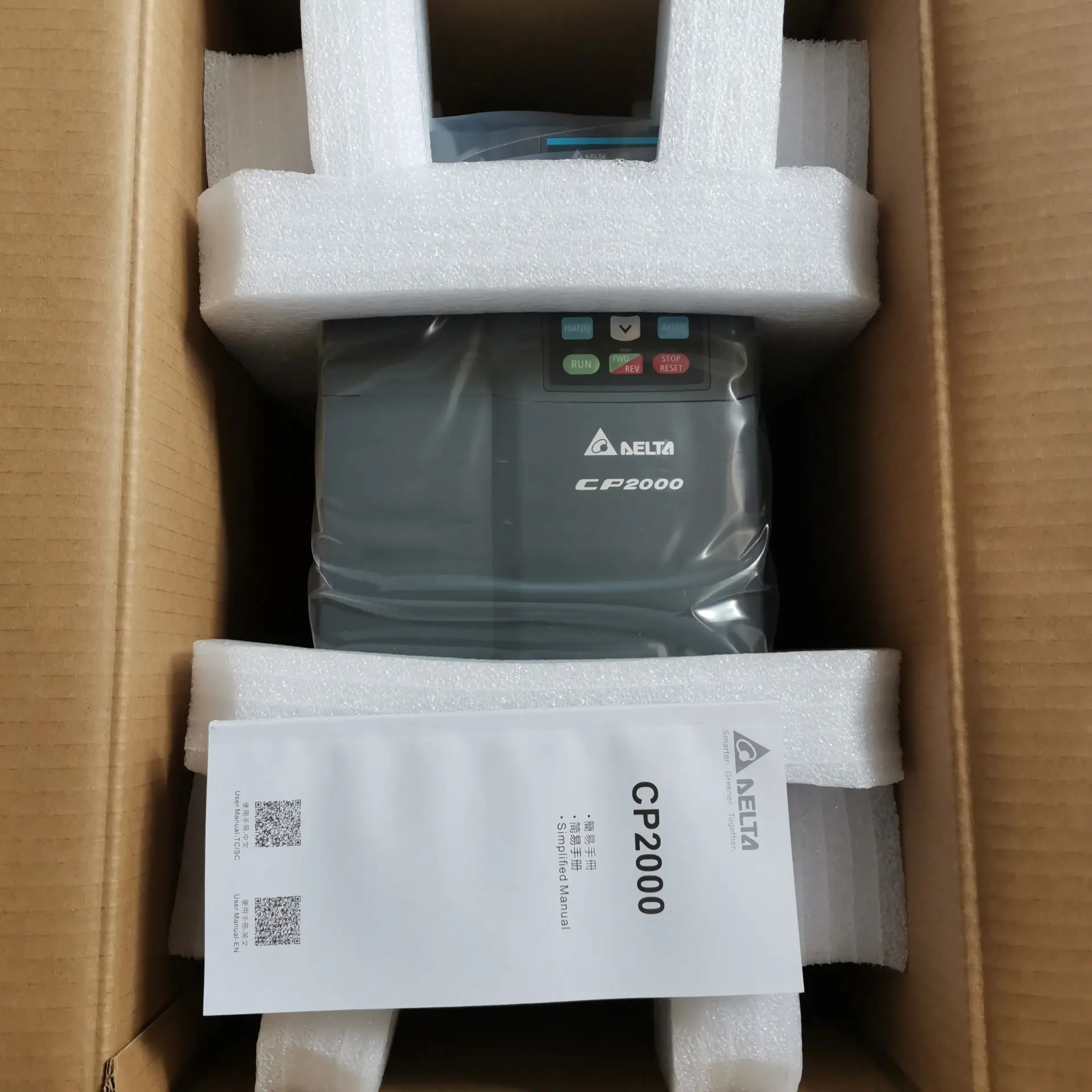 Delta Electronics frequency inverter New and Original INVERTERS VFD075V23A-2