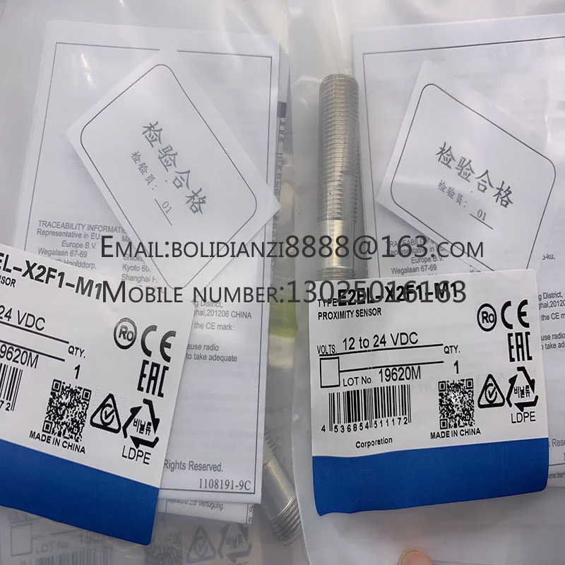 

Original proximity switch sensor E2EL-X8ME1-M1 E2EL-X8MF1-M1 in stock