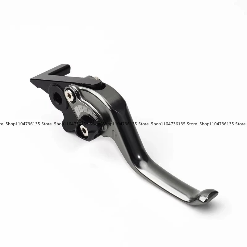 

Suitable for Honda WING Cross Cub 110 Modified Aluminum Alloy Short Two-finger Competitive Brake Horn 1pcs