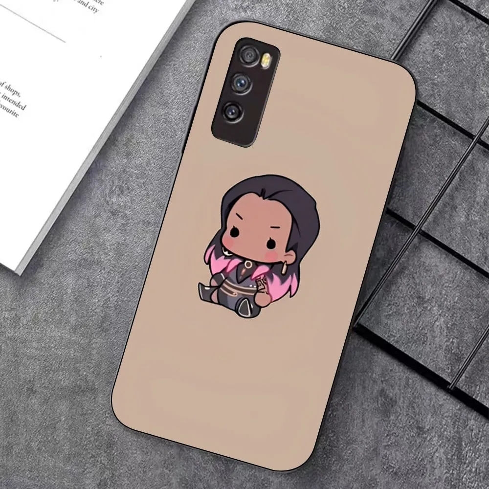 Cute Cartoon Valorant Phone Case For Huawei Mate 10 20 30 40 50 lite pro Nova 3 3i 5 6 SE 7 pro 7SE