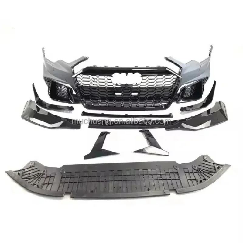 

RS6 Style Bodykit for A6 S6 C8 Facelift 2019-2020 RS6 Backsport Body Kits Front Rear Bumper Assembly New Condition ABS