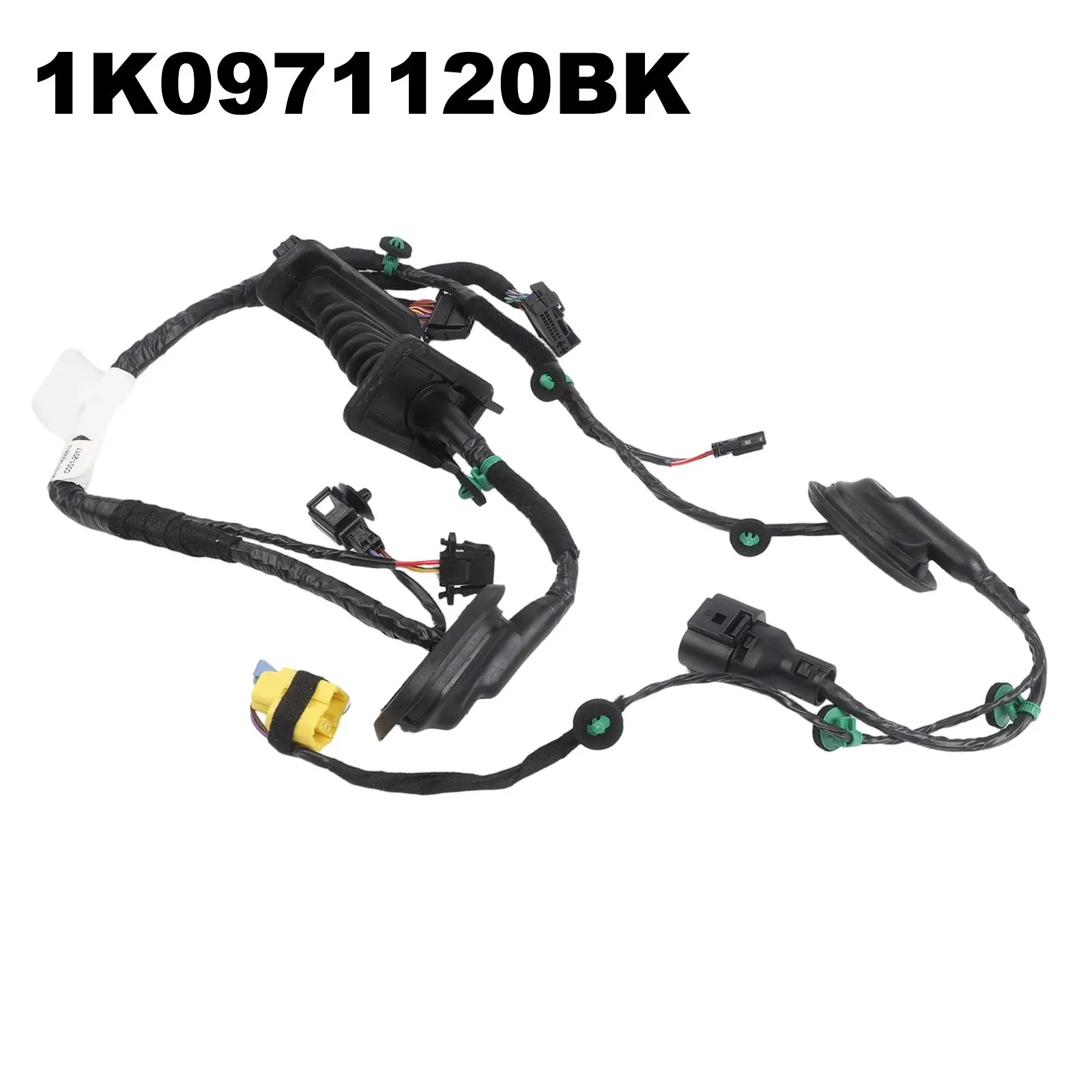 Front Left Door Electrical Harness Replacement for For Jetta and For Golf MK5 Years 2006 through 2010 1K0971120BK
