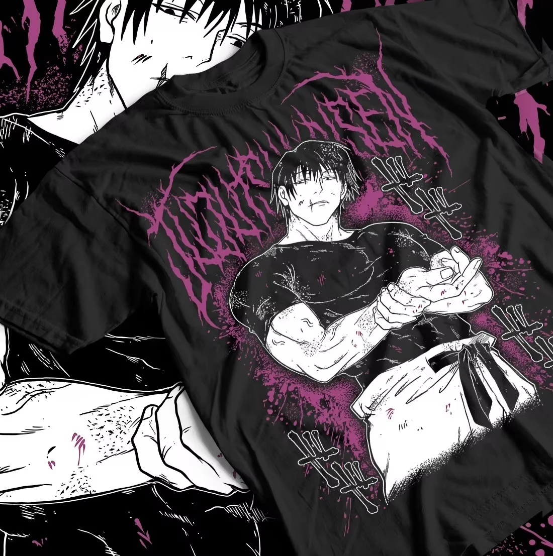 camiseta-infantil-unissex-de-algodao-puro-estampada-jujutsu-kaisen-anime-toji-fushiguro-2026-cosplay-manga-curta-solta-casual