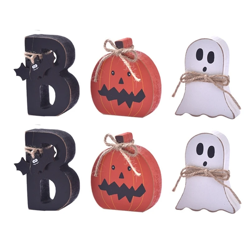 Specters Halloweens Decoration Handmade Home Decoration for Party Kids Friendly Safe Materials HX6C