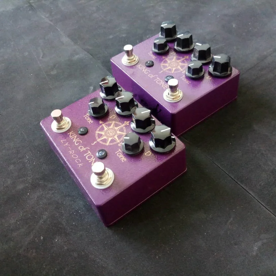 ギター LY rock king of tone LY-ROCK Guitar OVERDRIVE Effect Pedal, LY-ROCK King of Tone