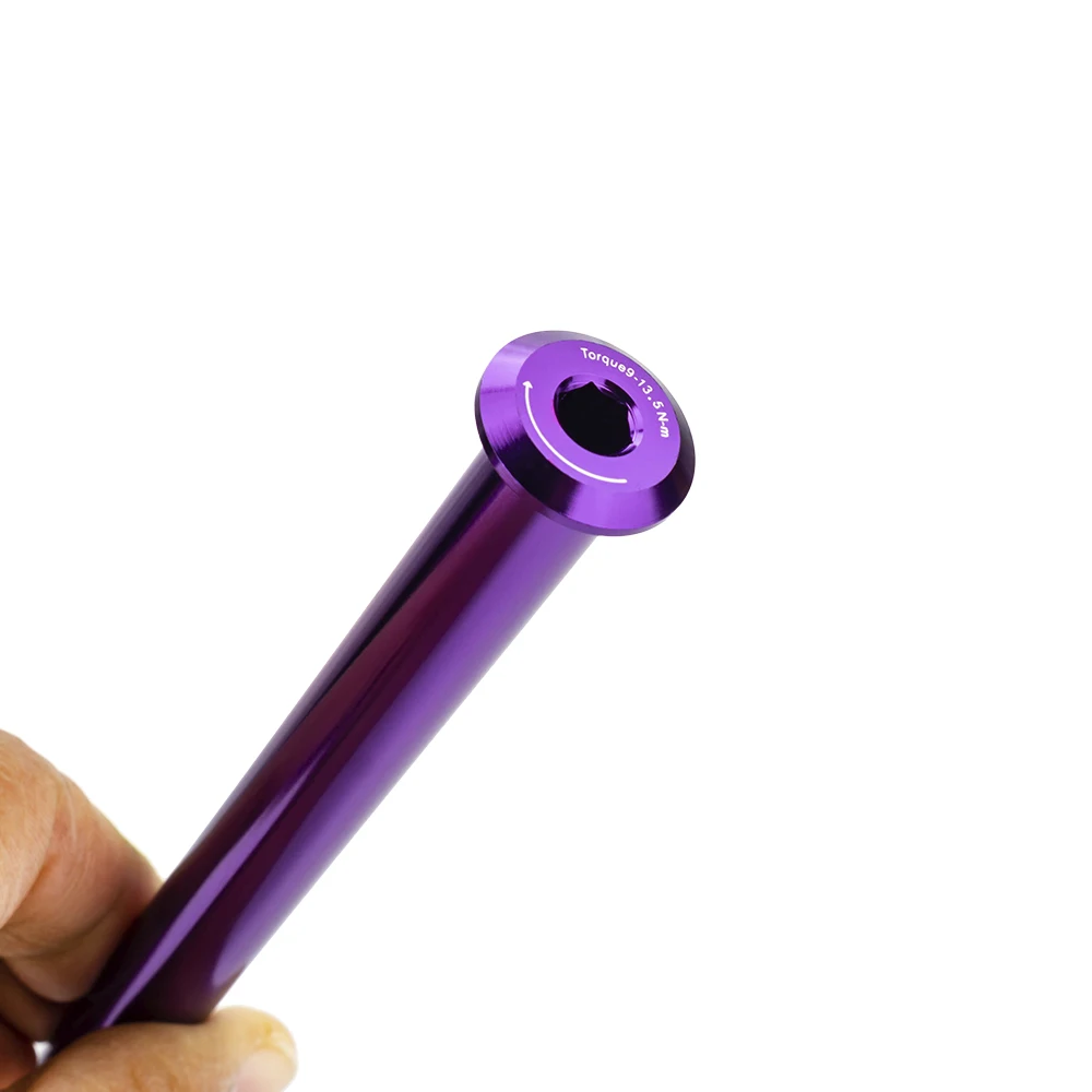 ZTTO M12xP1.0/1.5/1.75 MTB Road Bike Thru Axle Front Fork Shaft Skewers Rear Hub 12x100/110/142/148mm Thru Axle Bike Barrel Axle view 3