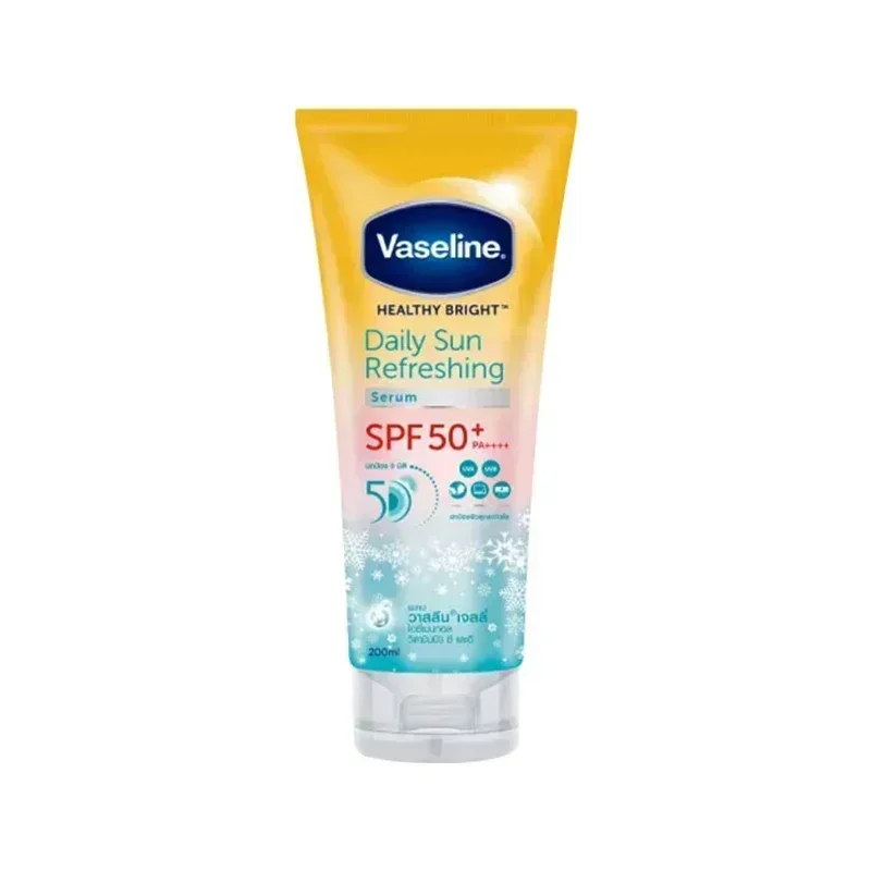 

Крем для тела Vaseline Ice Cold с SPF50+ (170 мл), освежающий, с ниацинамидом, увлажняющий, осветляющий, для ухода за кожей
