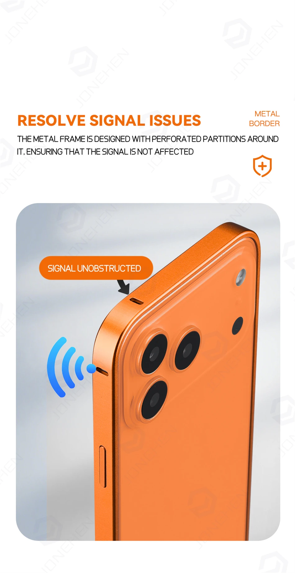 Für iPhone Air 12 13 14 15 16 17 18 Pro Max 18p Dünne Hülle Orange Dünner Bumper Luxuriöser Leichter Aluminium-Metallrahmen Legierungs-Schutzhülle – Detail 9