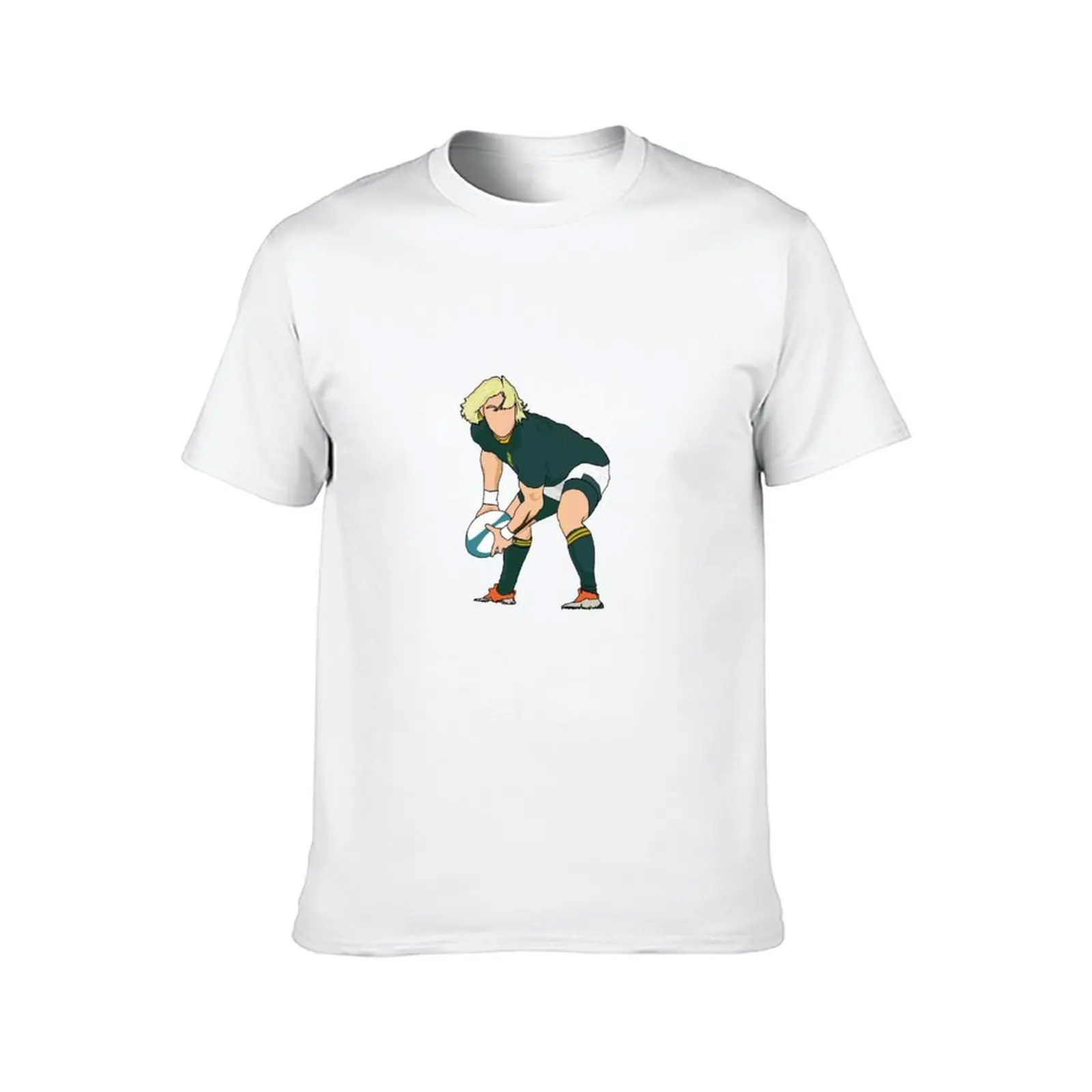 تي شيرت Faf de Klerk (جنوب أفريقيا) تي شيرت قطني عالي الجودة تي شيرت أنيمي تي شيرت #2