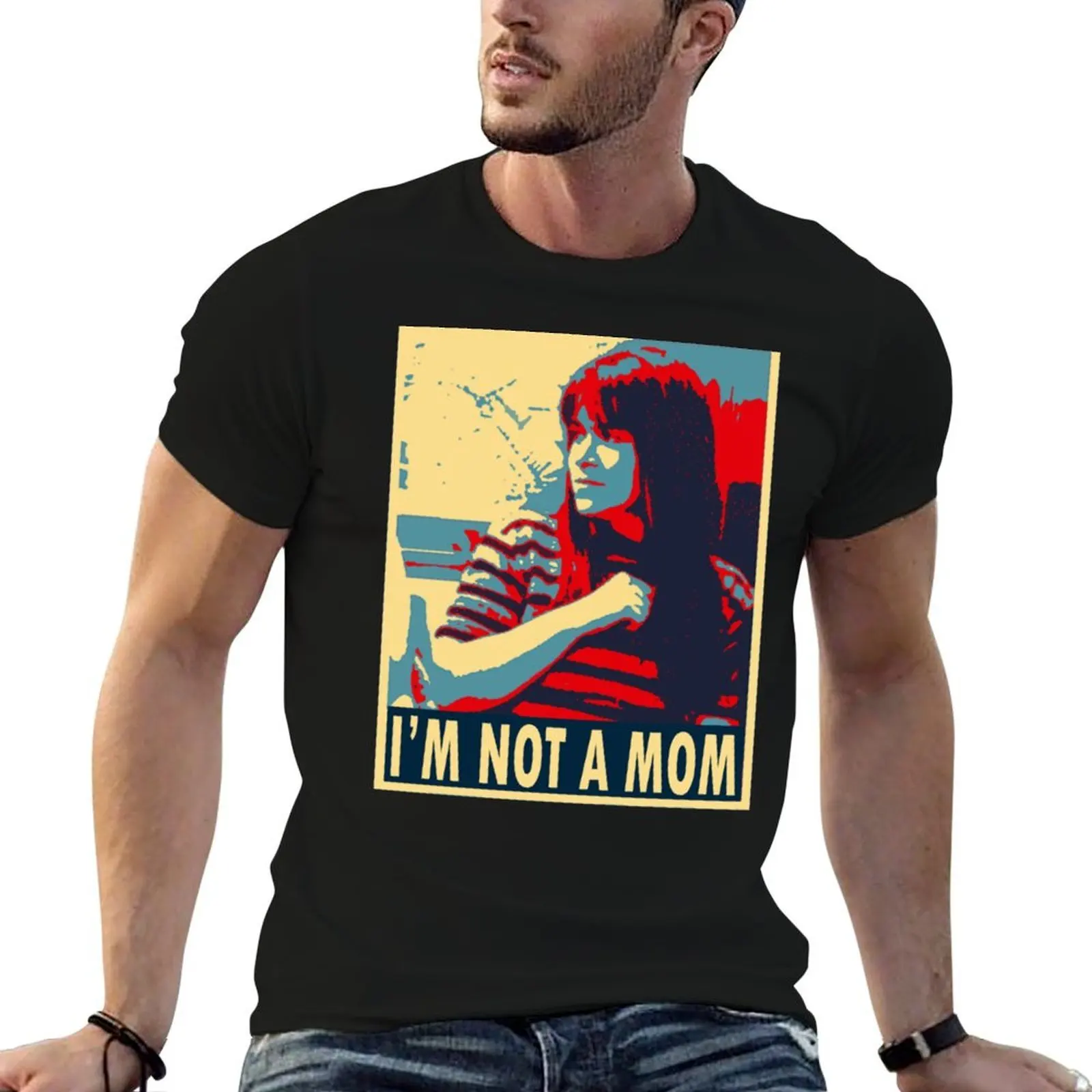 Broad City - Not a Mom T-Shirt Breathable Basic Cotton T-Shirt