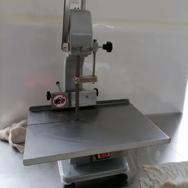 New Restaurant Use Meat Cube Cutting Band Saw Machine Multi- Voltage