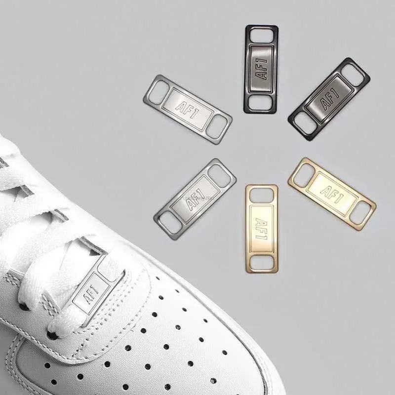 8PCS AF1 Diamant Schuh Charms Mode Schnürsenkel Schnalle Qualität Metall Schnürsenkel Dekorationen Chapa Air Force Schuhe Zubehör eins – Detail 2