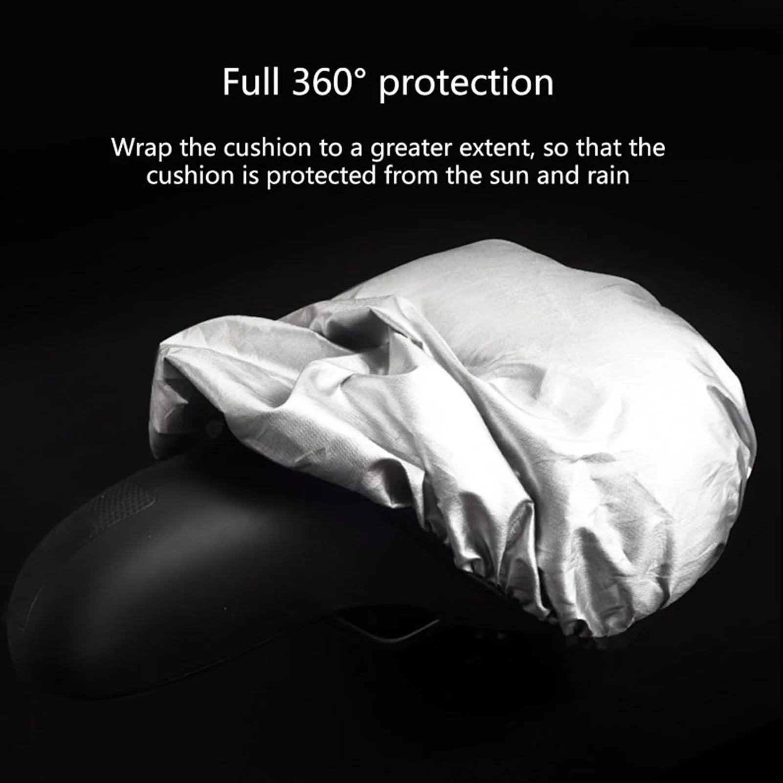 Bicycle Seat Sunshade Rainproof Cover Universal Weather Motorcycles Vehicle Cover for Mountain Road Electric Bike