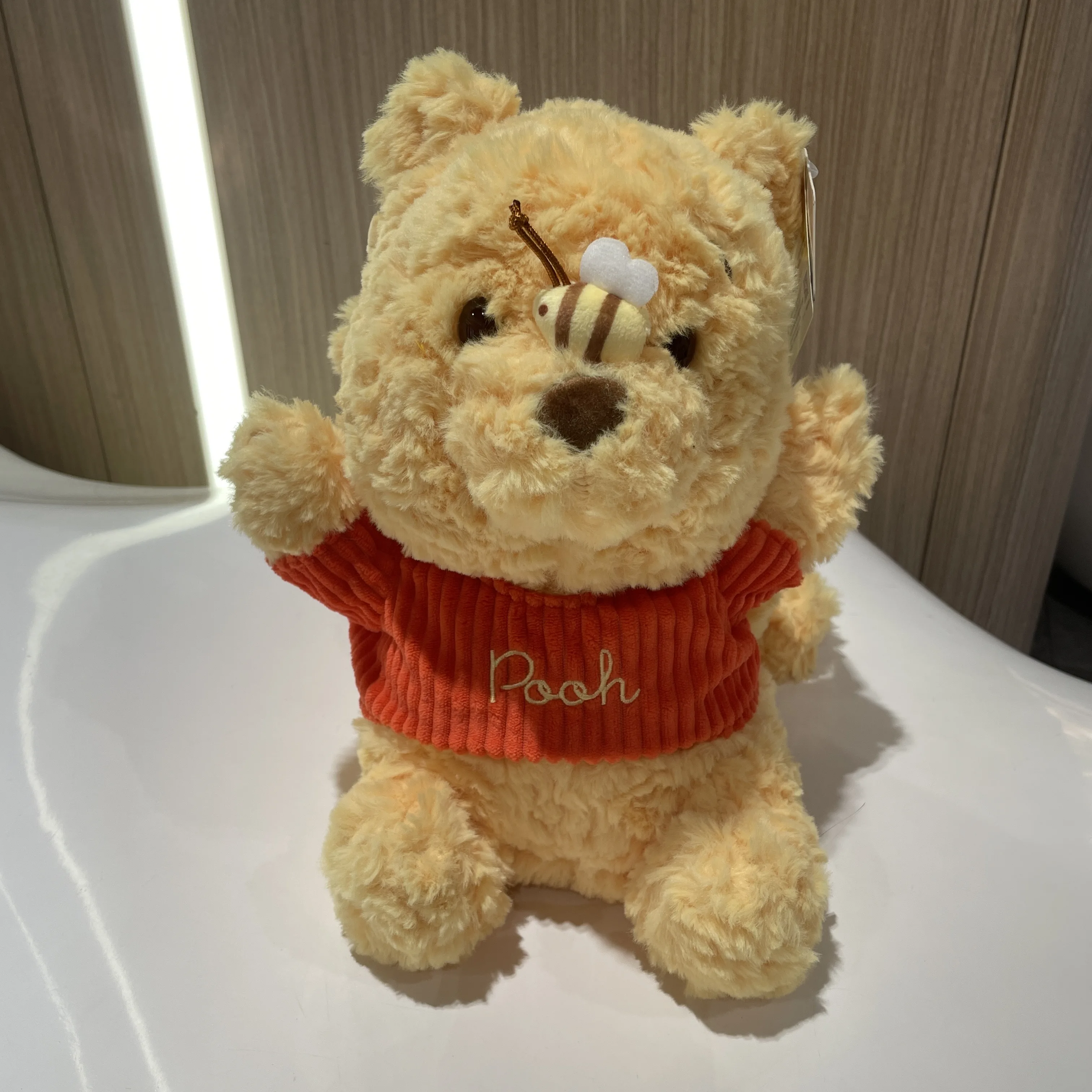 High Quality Genuine Disney Winnie Plush Little Bee Pooh Bear piglet Stitch Stuffed Toy Children Birthday Christmas Gift Dolls