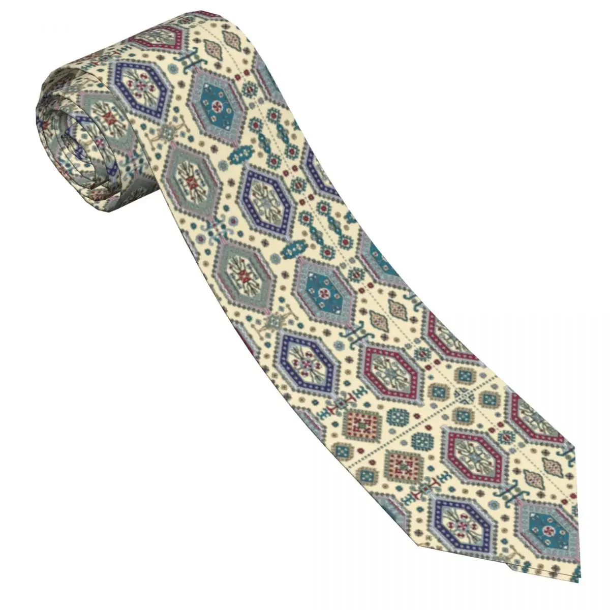 

Fashion Ethnic Tie Bohemia Retro Neck Ties For Unisex Adult Daily Wear Great Quality Collar Tie Graphic Necktie Accessories