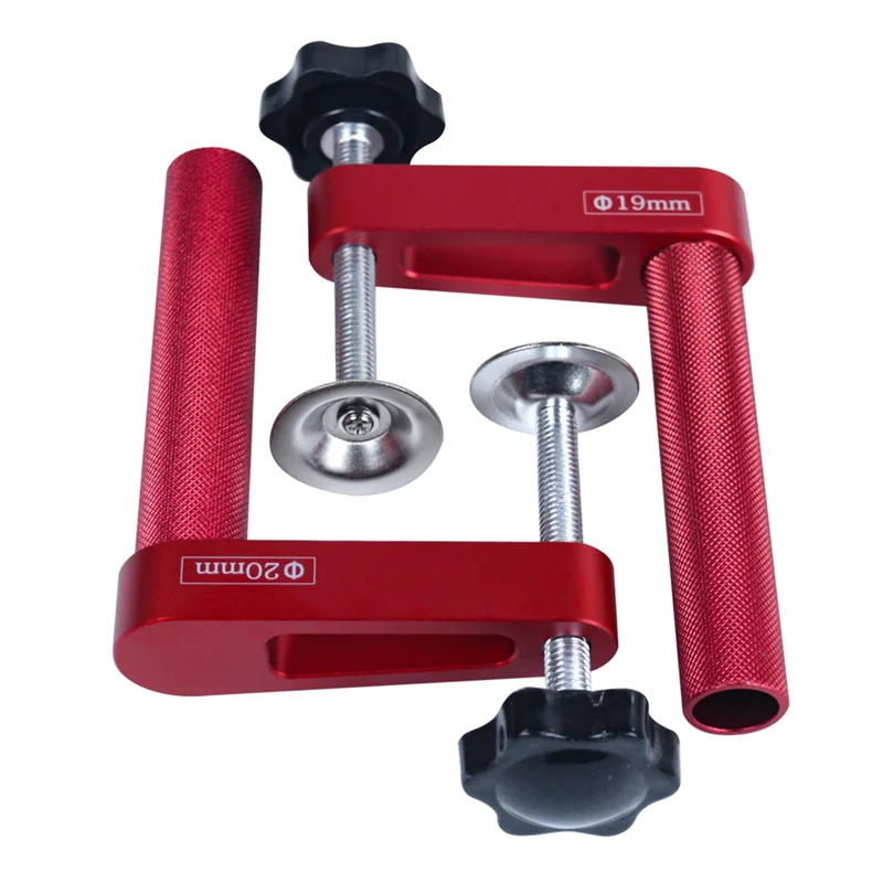 

2Pcs Dog Hole Clamp Woodworking Bench Stop Bench Dog Clamp Aluminum Alloy Desktop Fixed Clip - Hold Down Clamps-ABRO