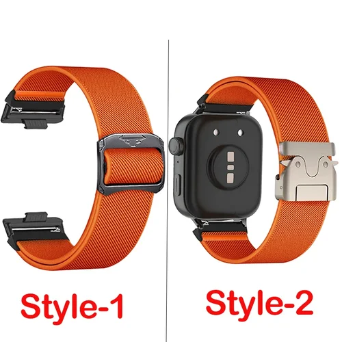 Imagen 2 del producto Correa de nailon para Huawei Watch 4/4pro/3, pulsera para Huawei Fit2/1, pulsera deportiva para hombres y mujeres, correa de Metal