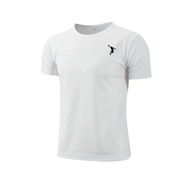 2026 Summer Hot Sale Men's Sports T-shirt High Quality Male Lightweight Quickdry Breathable Tops Daily Exercise Trainning Tees