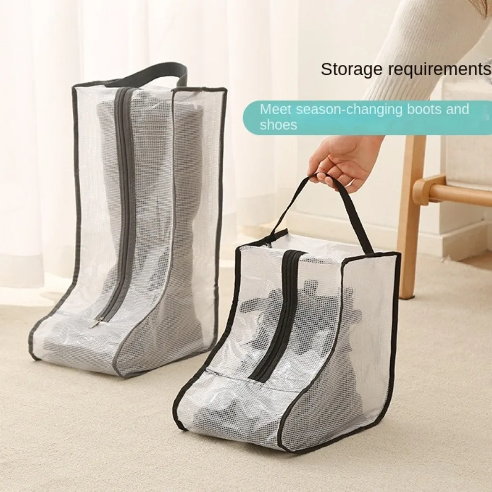 Boot Storage Bag Portable Shoes Organizer Waterproof Dustproof Protection Holder Bag for 2024 Household Travel Supplies