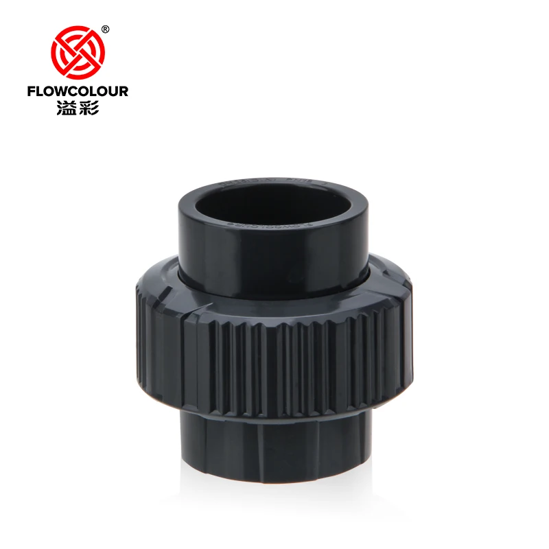 Flowcolour  UPVC  32mm 40mm Union  Connector Garden Irrigation Tools Water Pipe Connectors Aquarium Tank  Plug Tub Adaptor