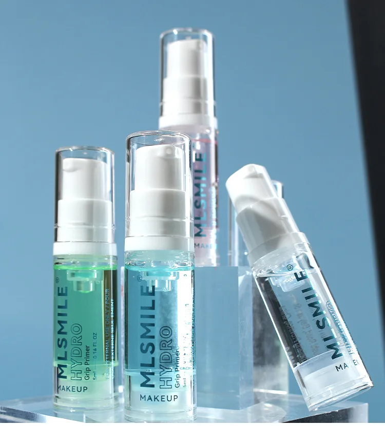 جل برايمر للترطيب الطبيعي ، خفيف ، يدوم طويلاً ، مرطب ، تفتيح البشرة ، سهل الحل