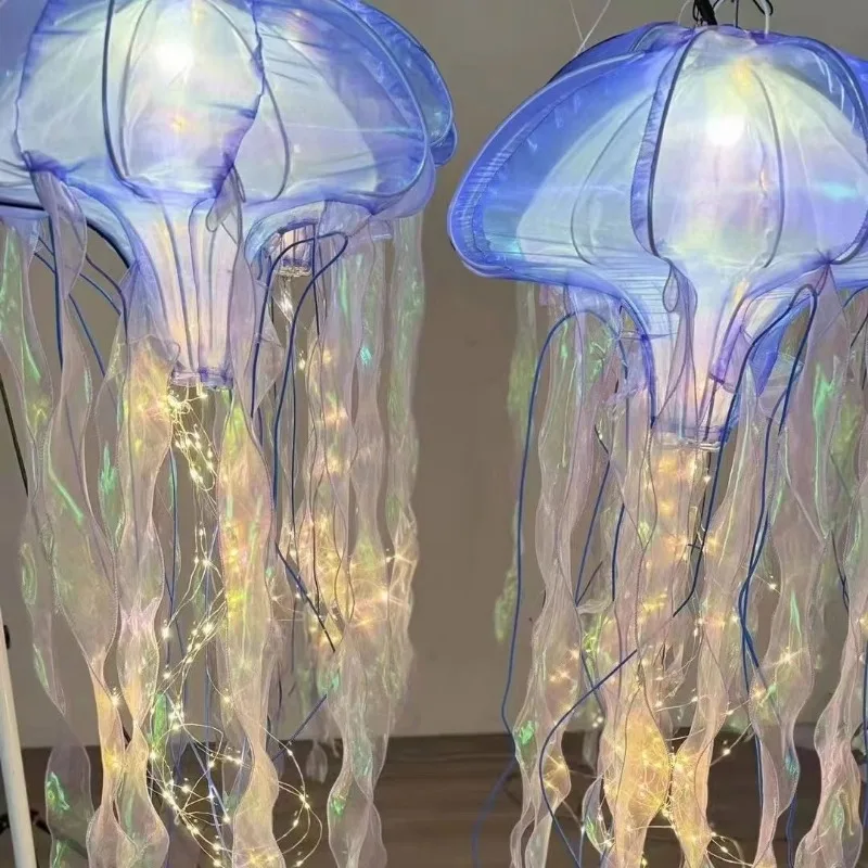 K-0341 Wedding Props Jellyfish Hanging Hall Scene Decoration Ceiling Shopping Window Decoration