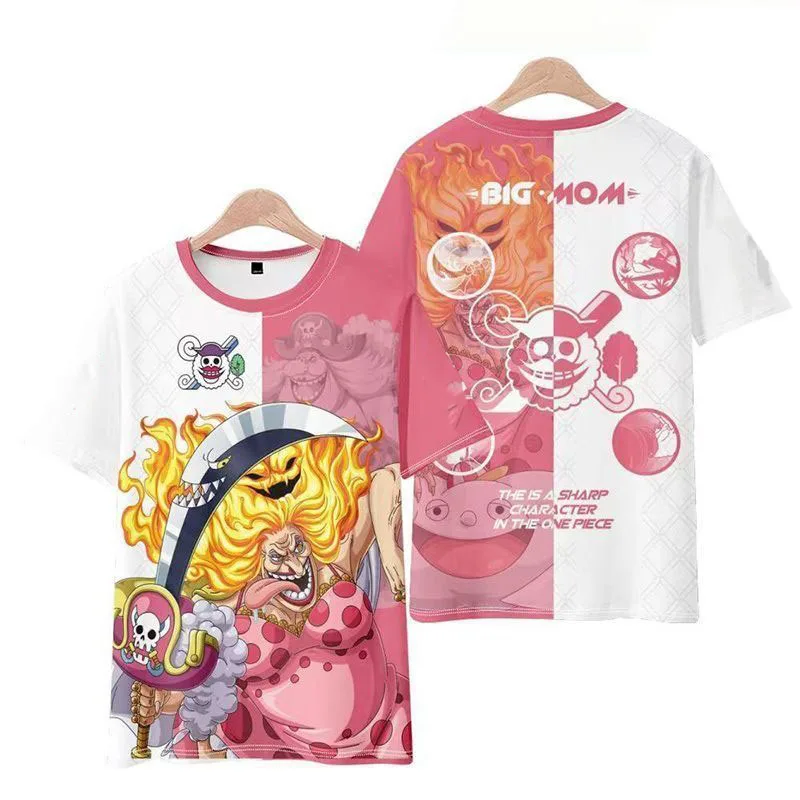 Bandai Japanese Anime Clothing, Summer Printed Trendy Tops, Outdoor Sports and Leisure Quick Drying Fabrics Family Matching