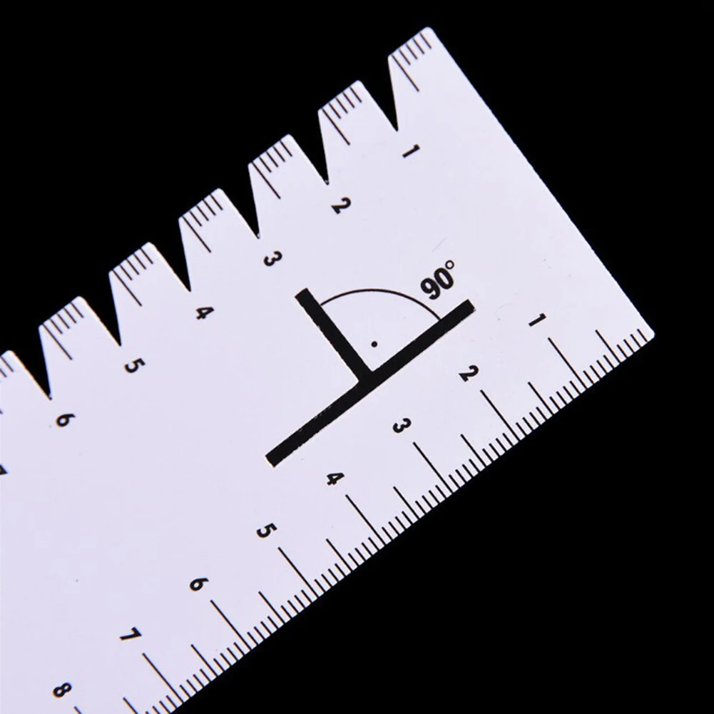 Brand New High Quality Ruler Sewing Plastic Quilting Sewing Patchwork Spare Home Measuring Patchwork Tools 21cm