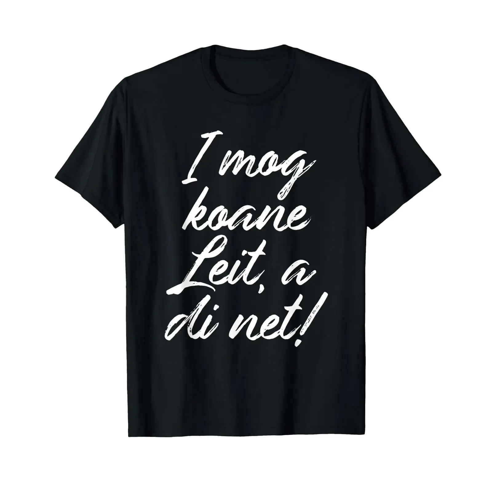 I hate people including you saying in Bavarian dialect T shirt vintage Washed fashion Unisex Slightly streetwear homme Casual