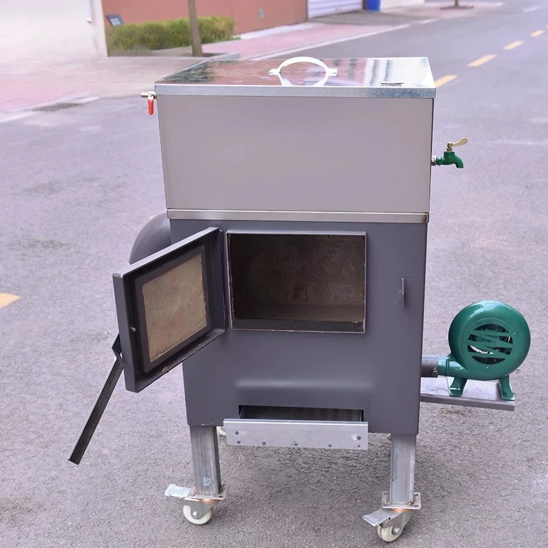 Carbon stove Commercial thickened barbecue shop machine stove Stainless steel carbon water tank energy-saving
