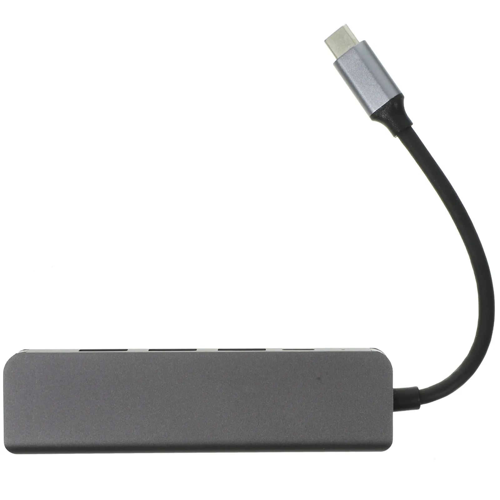 1Pcs 5-in-1 USB-C Hub Type-C Docking Station Portable Expansion Dock for Gaming Movies Office Work 4K Video Output Fast Data