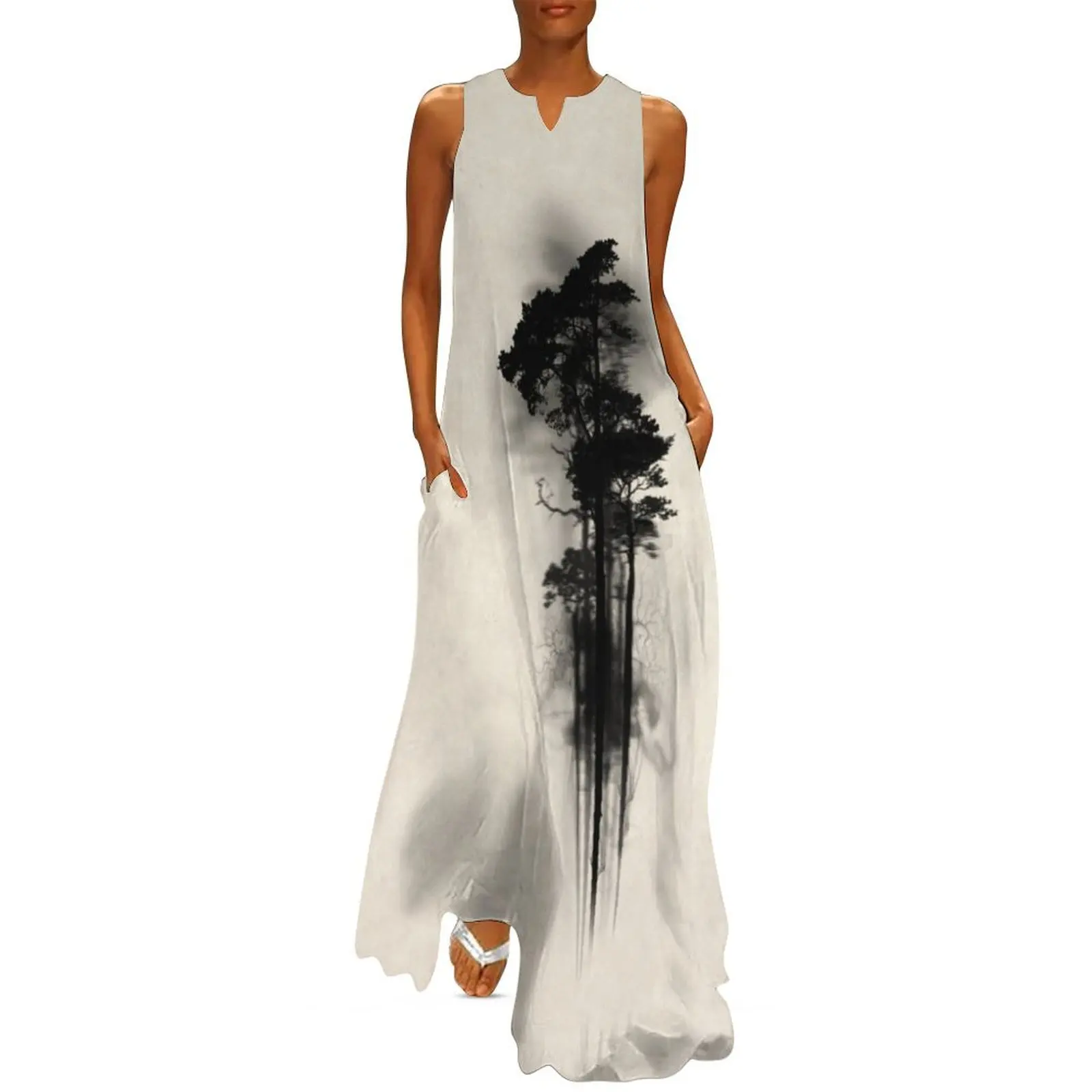 Enchanted Forest Long Dress elegant and pretty women's dresses women's elegant loose dresses summer women's dress 2025